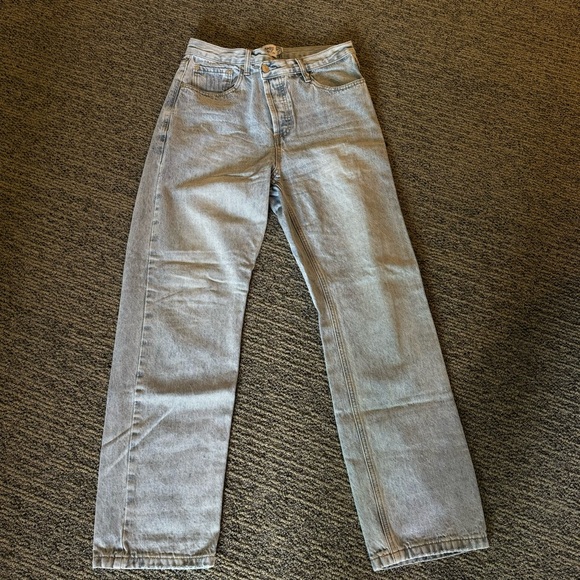 Princess Polly Holly Asymmetric Straight Leg Jean - Picture 2 of 11